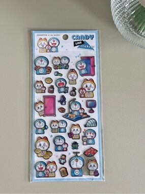 Doraemon 3D Puffy Sticker | Kawaii Japanese Stationery